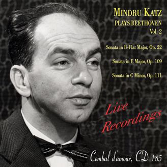 Mindru Katz Plays Beethoven